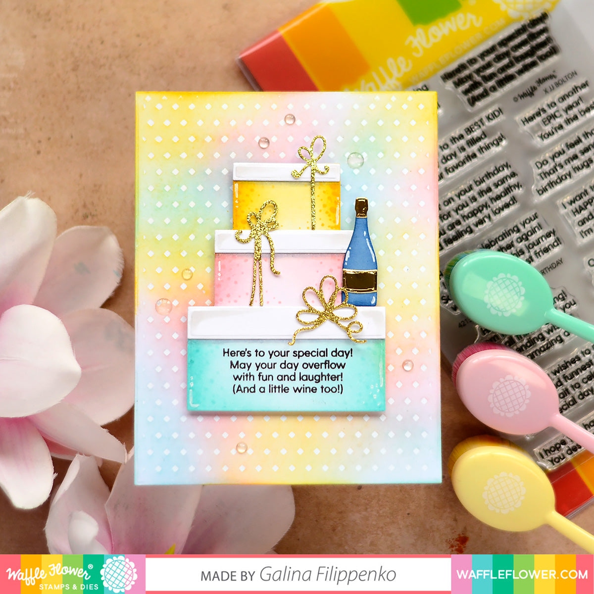 Tiny Diamonds Foil Plate