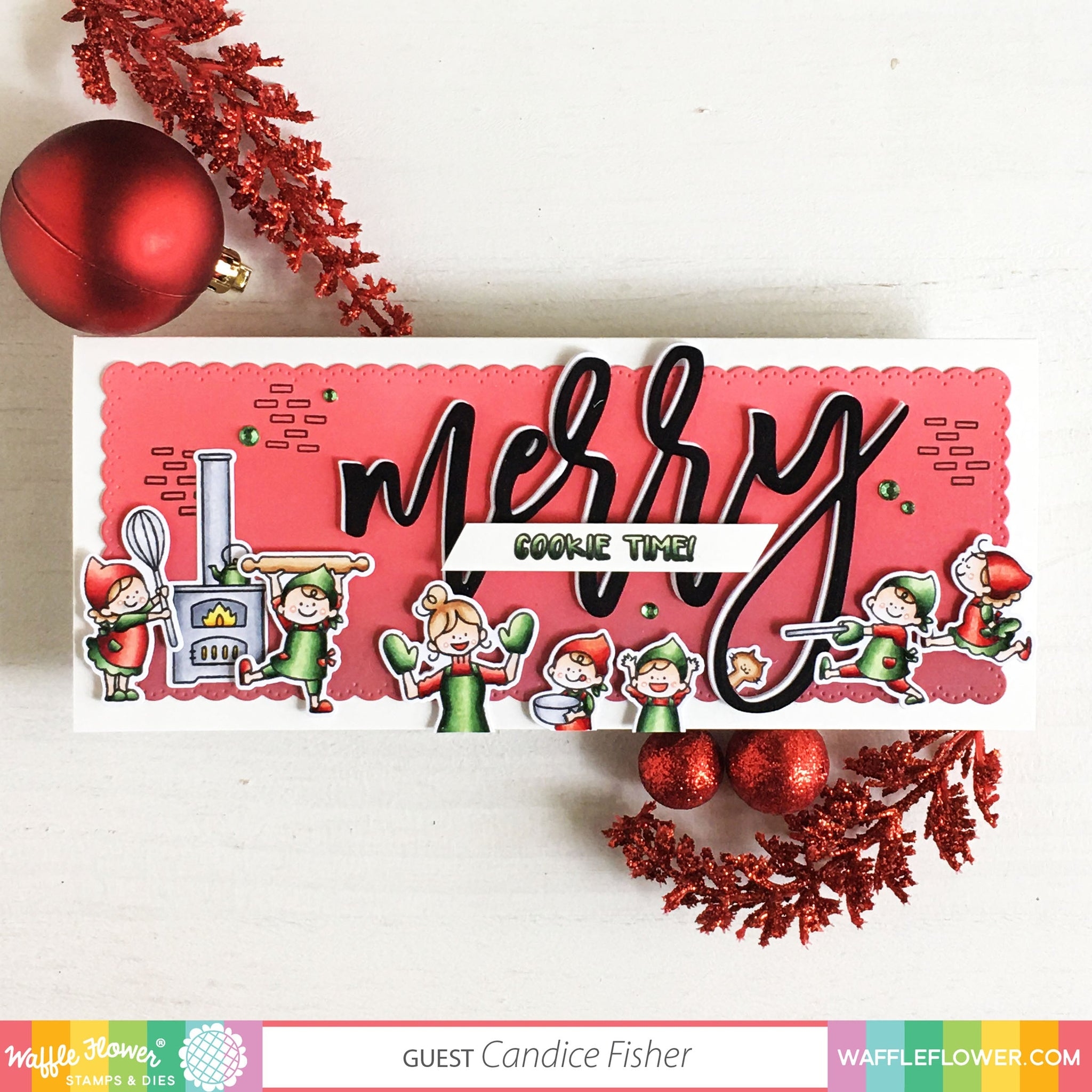 Oversized Merry Stamp Set