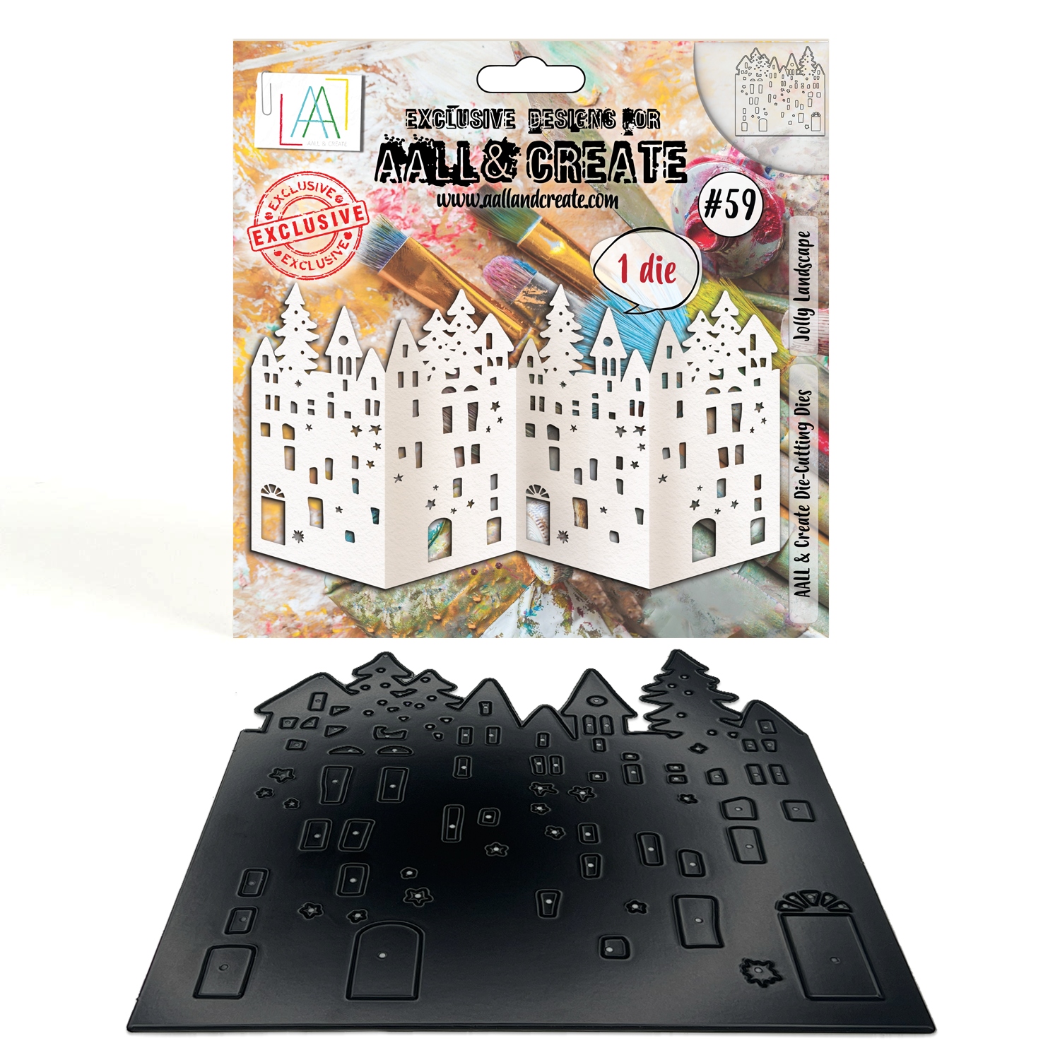 #059 Jolly Landscape Cutting Die Set