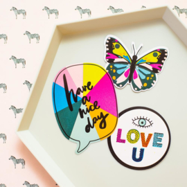 Brave & Bold Vinyl Stickers