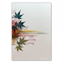 LAV593 Words of Spring Stamp