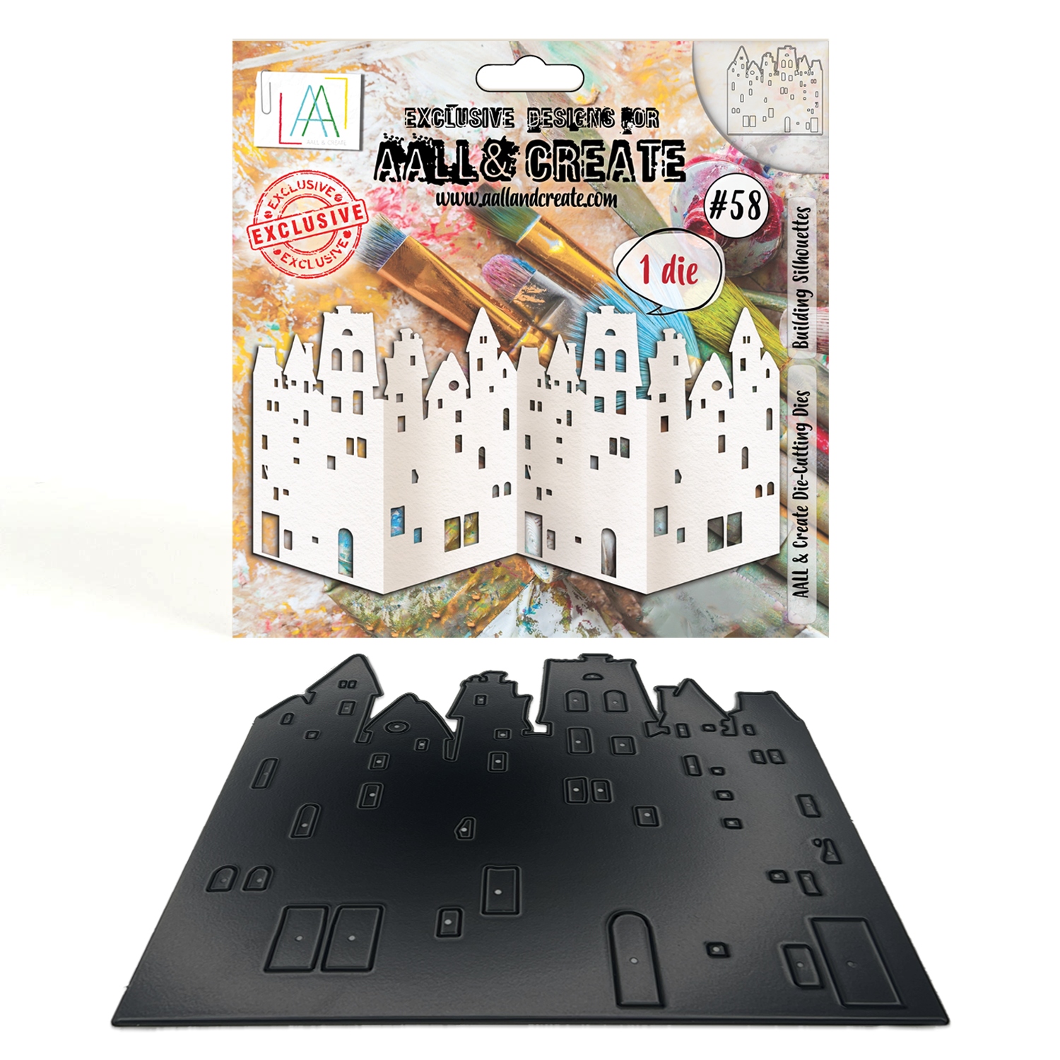 #058 Building Silhouettes Cutting Die Set