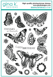 Beautiful Butterflies 2 Stamps