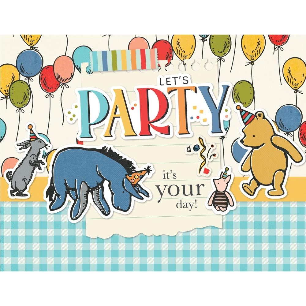 Say Cheese Classic Pooh Birthday Simple Cards Card Kit
