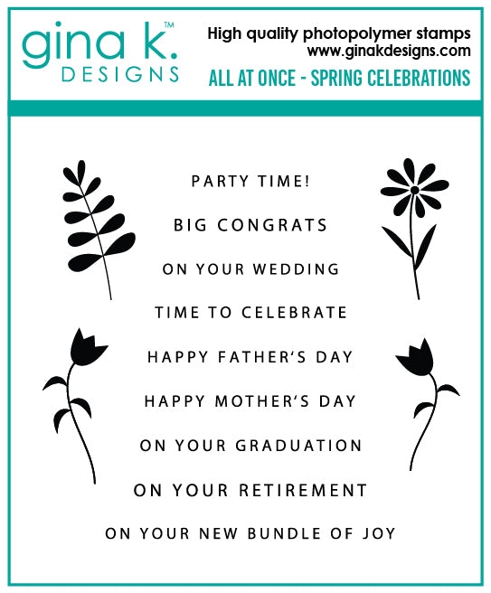 All at Once- Spring Celebrations Stamps