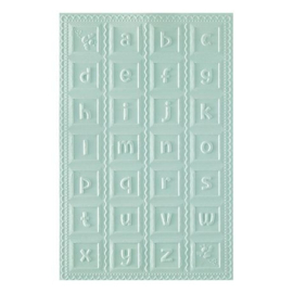 Say Cheese Classic Pooh Baby Baby Blocks 3D Embossing Folder