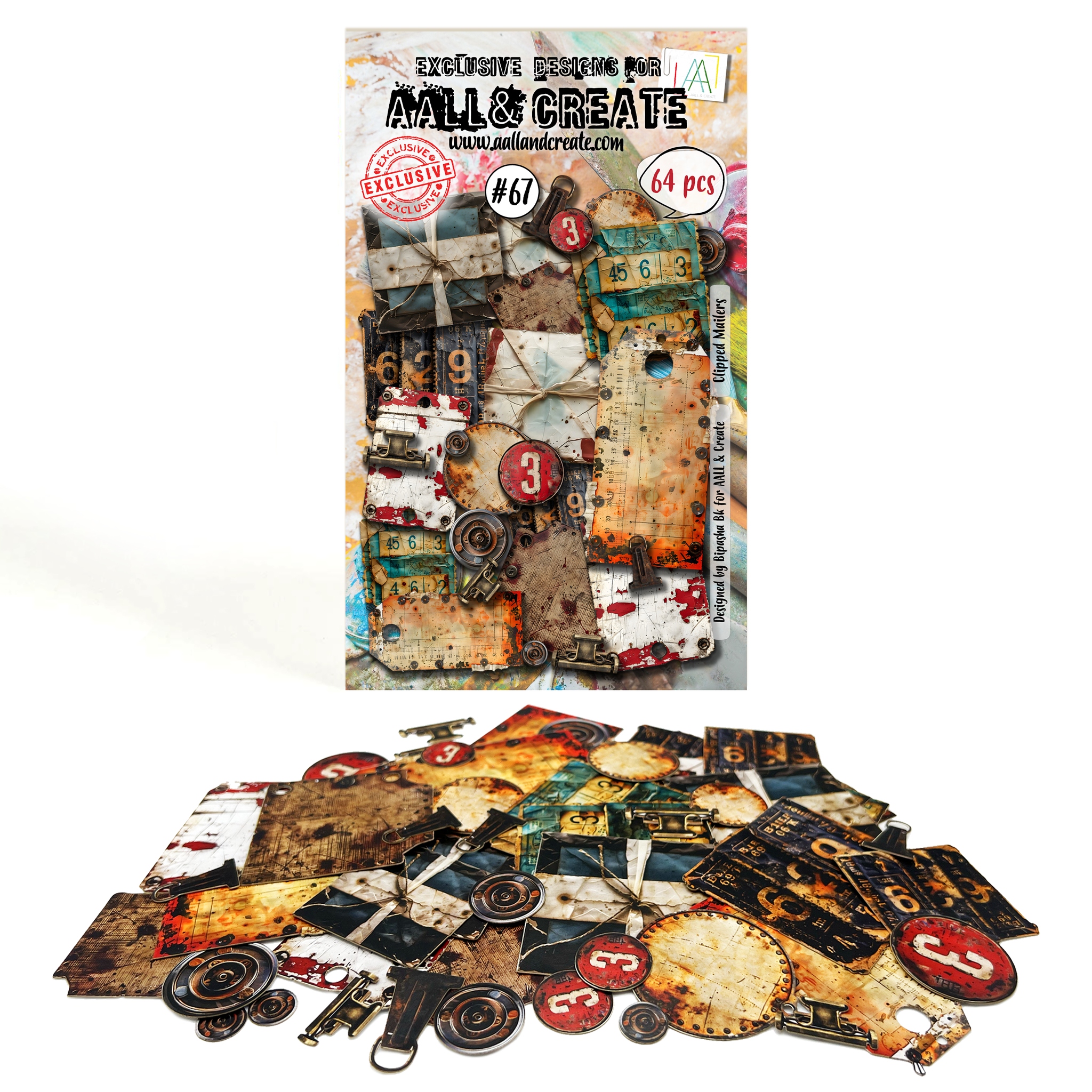 #067 Clipped Mailers Ephemera Die Cuts