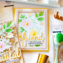 Stencils 4.25"X5.25" Beyond Measure Layering