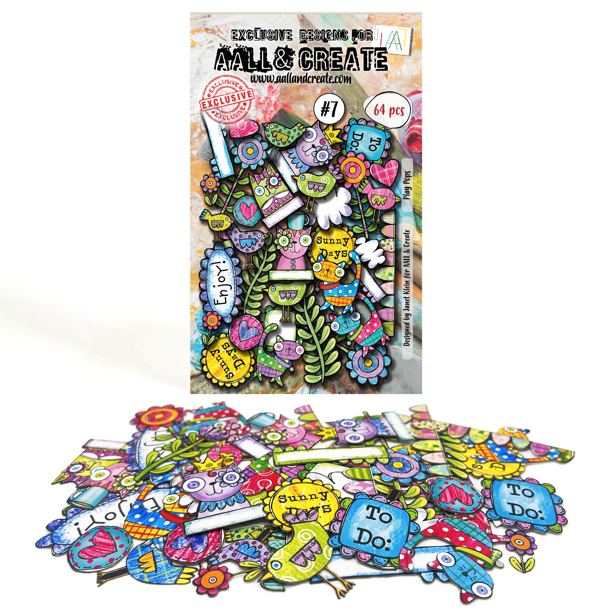 #007 Play Pops Ephemera Die Cuts
