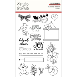 Hearth & Holiday Photopolymer Clear Stamps