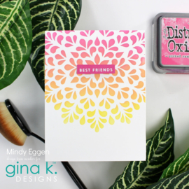 Mandala Burst Stencil