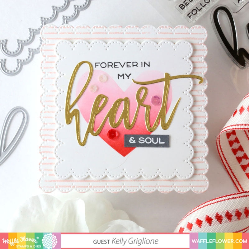 Spotlight Heart Stencil