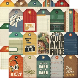 Rustic Legend Tag Elements