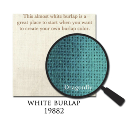 White burlap