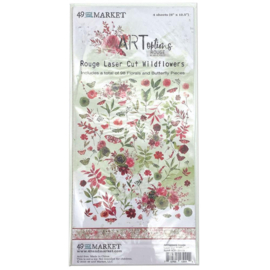 ARToptions Rouge Wildflowers Laser Cut Outs