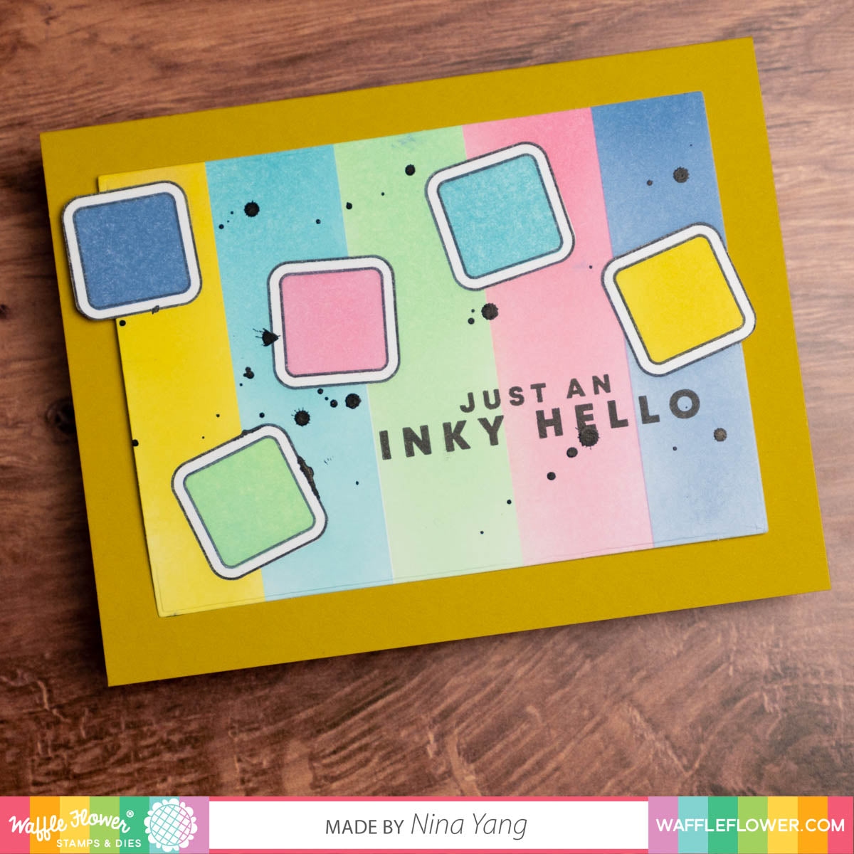 Ink Pad Swatching Stamp Set