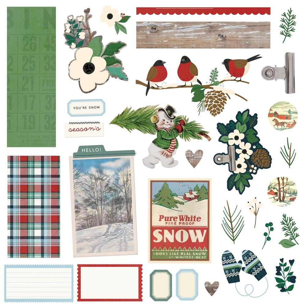 Flannel Season Simple Cards Card Kit