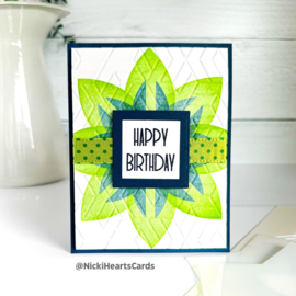 Pointed Oval Stencil Builder Stencil
