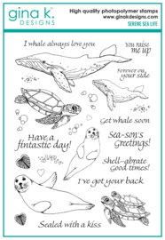 Serene Sea Life Stamps