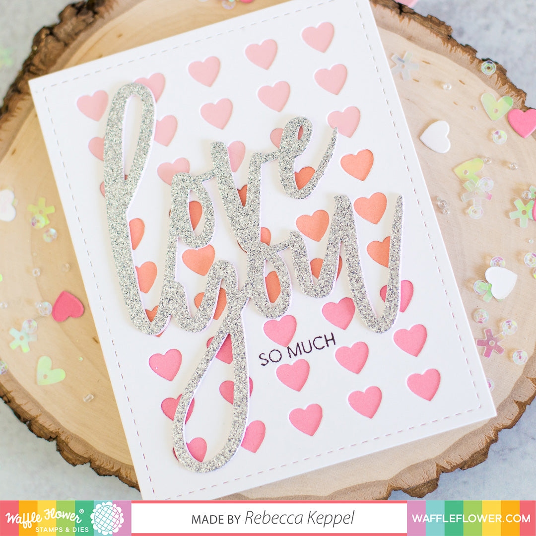 Oversized Love Word Die