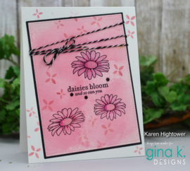 Daisies Bloom Stamps