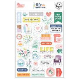 Life Right Now Puffy Stickers