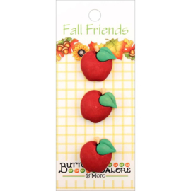 Fall Buttons Apples