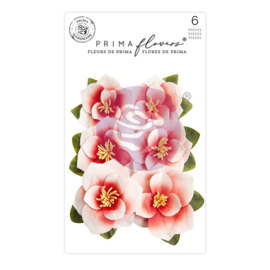 Magnolia Rouge Blushing Florals Mulberry Paper Flowers