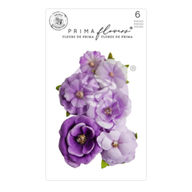 Aquarelle Dreams Passion Mulberry Paper Flowers