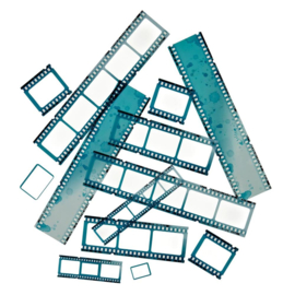 Color Swatch: Ocean Acetate Filmstrips