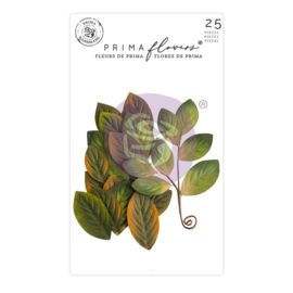 Magnolia Rouge Elegant Greenery Mulberry Paper Flowers