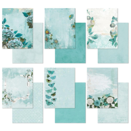 Color Swatch: Teal Collection Pack 6"X8"