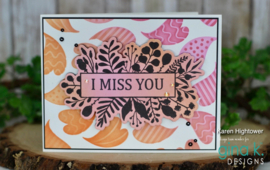 Layered Hearts Stencil
