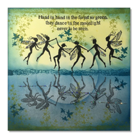 LAV392 Fairy Chain (Small) Stamp