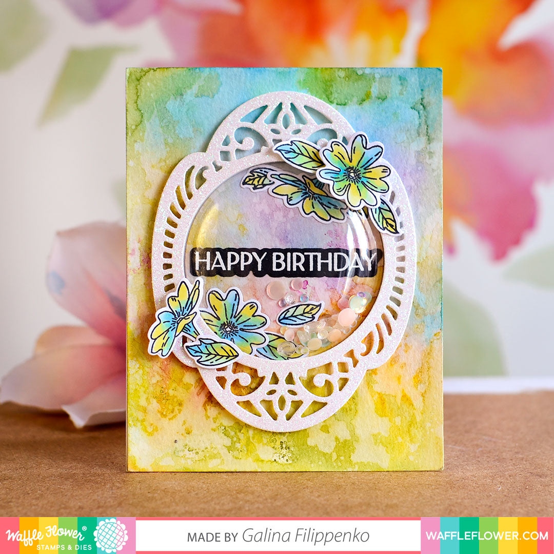Elegant Sentiments Matching Die