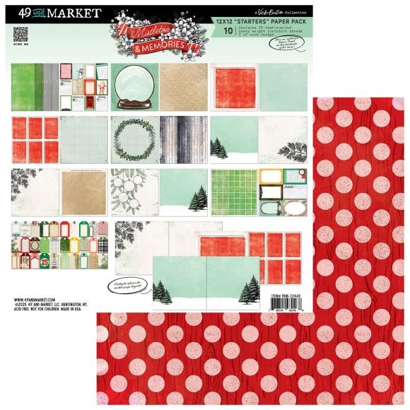 Mistletoe And Memories Collection Pack 12"X12"