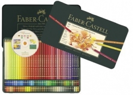 Faber Castell Polychromos - Blikken doos 120 stuks + CD