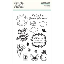 Fresh Air Photopolymer Clear Stamps