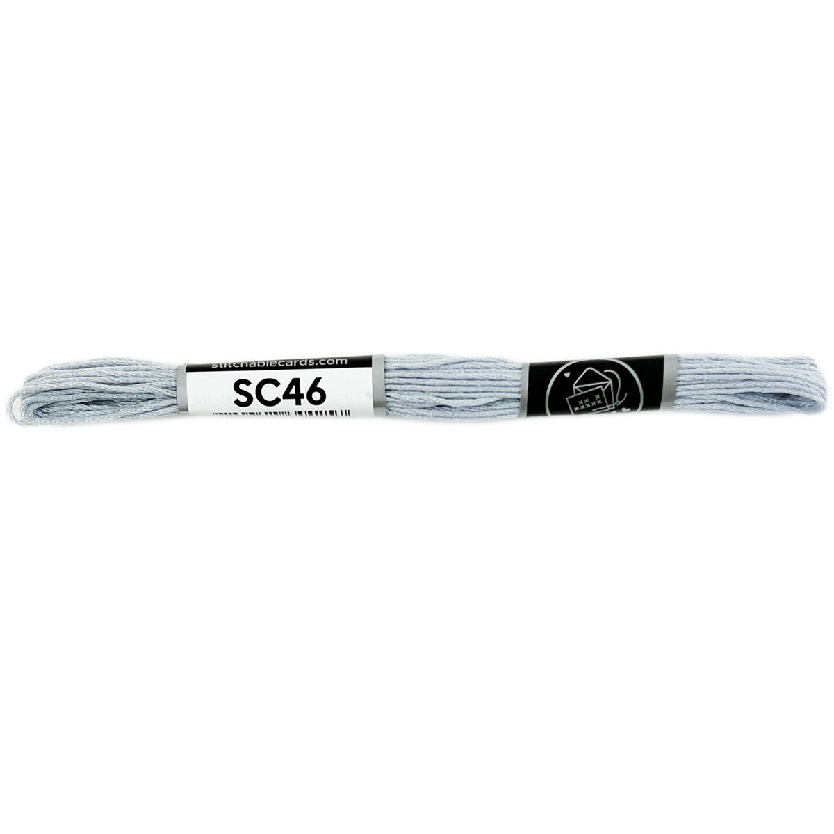 SC46 Embroidery Floss - Mid Gray 5/pk