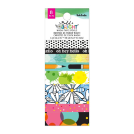 Bold And Bright Washi Tape 8pieces