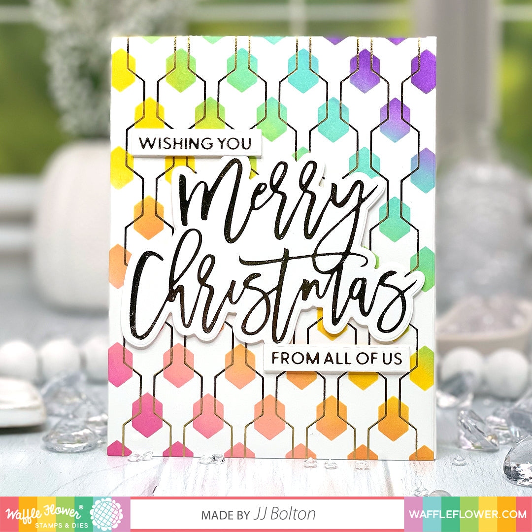 Subsentiments Christmas Foil Plate