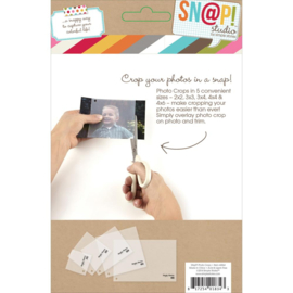 Square & Rectangle Photo Crops 5/Pkg