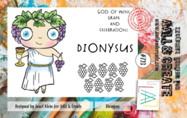#0723 Dionysus A7 Clear Stamp Set
