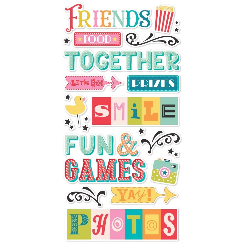 Fun Times Foam Stickers