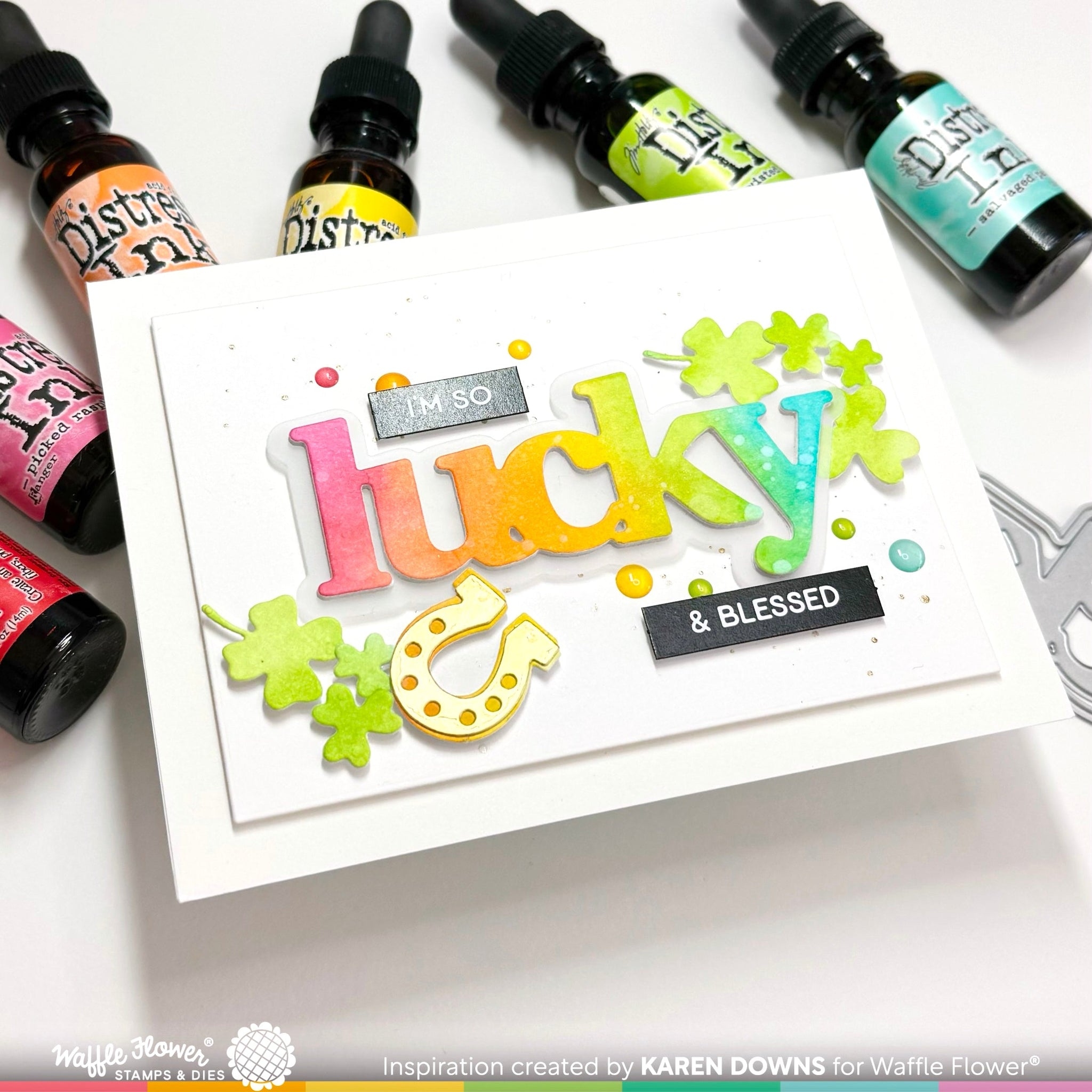 Oversized Lucky Print Die