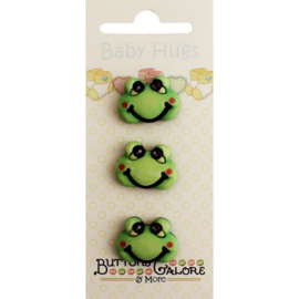 Baby Hugs Buttons Froggy