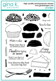 Life is Sweet Stamps
