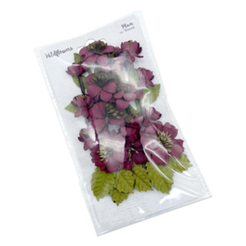 Wildflowers Paper Flowers Plum