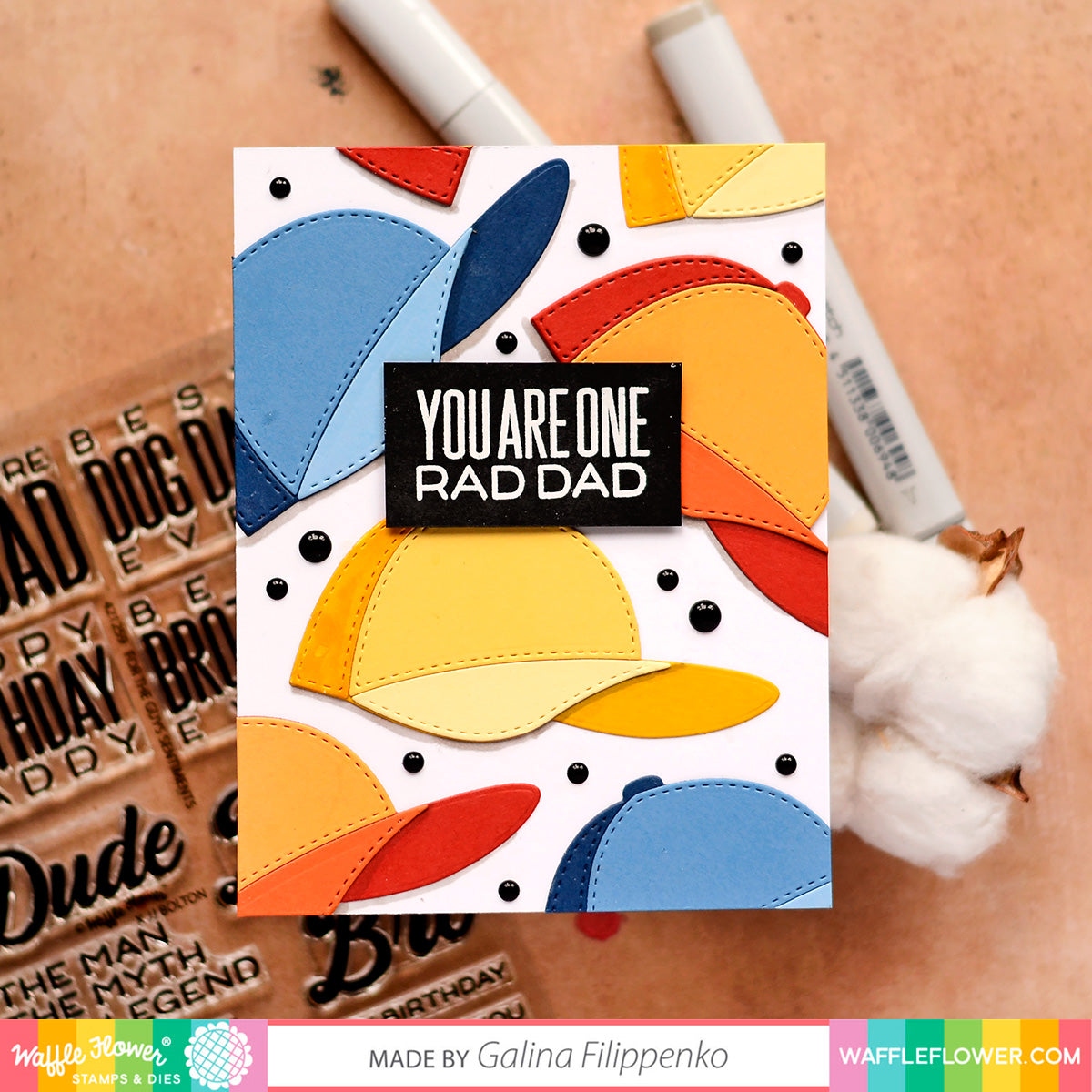 For the Guys Sentiments Stamp Set