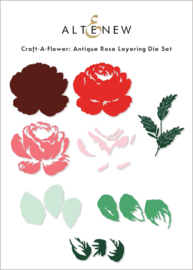 Die Set Craft-A-Flower: Antique Rose Layering